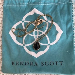 Kendra Scott Black Kiri Necklace