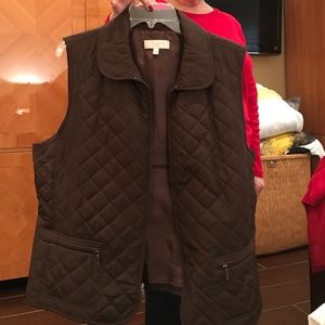 Talbots Quilted Vest