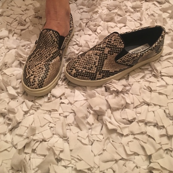 Skip on sneakers