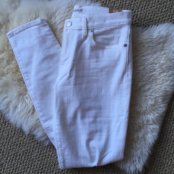 NWT Madewell Skinny Skinny jean in Pure White