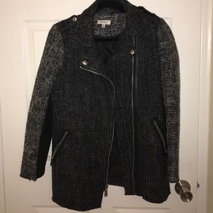 Barneys New York Black/White Light Jacket Size S