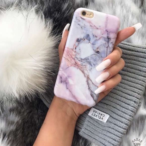 VELVET CAVIAR MARBLE CASE 😍