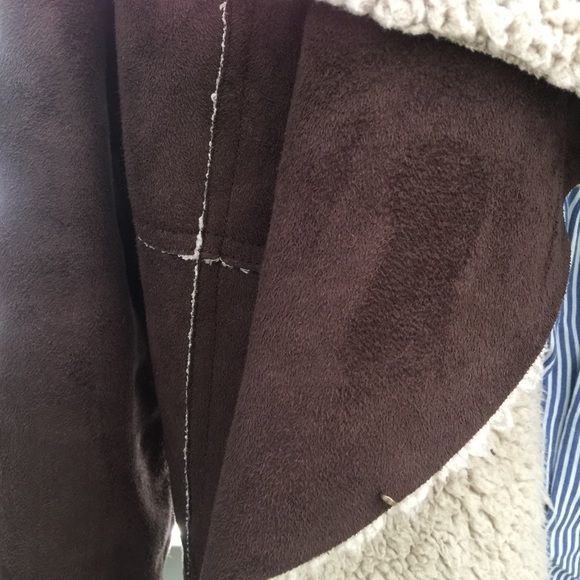 Shearling water drape jacket - Picture 2 of 3