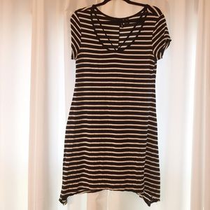 Striped T-Shirt Dress
