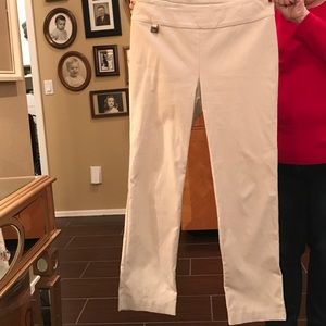 Slenderizing Tan Pants