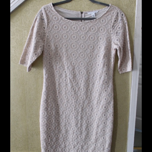 Banana Republic Lace Lined Dress