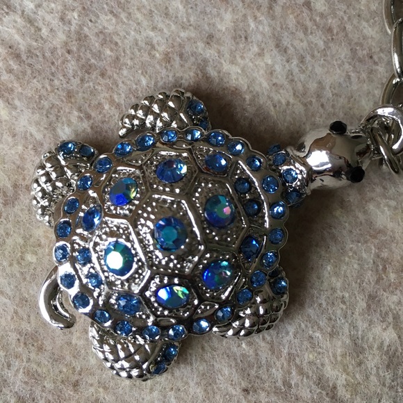 Pretty gem turtle key chain, get it free - Picture 3 of 4