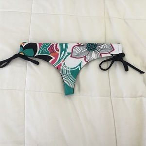 San Lorenzo Reversible Thong Bikini Bottom