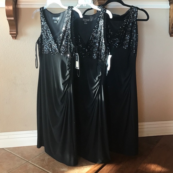 3 Black Bridesmaids Dresses