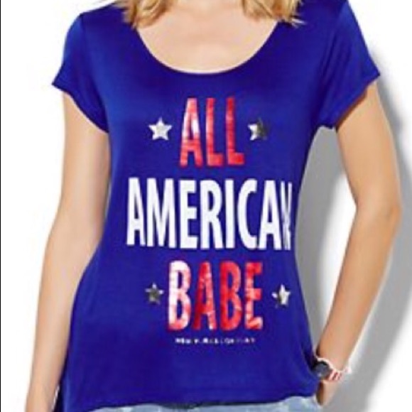 All American Babe T shirt - Picture 2 of 2