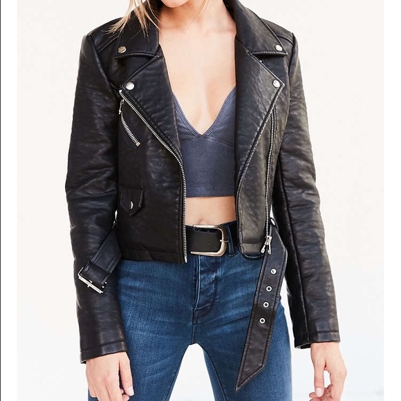 URBAN OUTFITTERS faux leather jacket