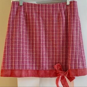 Pink and Glitter Mini Skirt