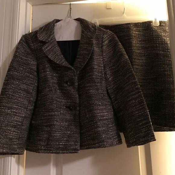 Ann Taylor tweed suit