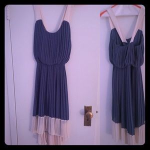 Jessica Simpson High Low Pleated Dress