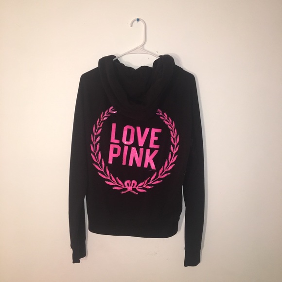 VS PINK full zip hoodie