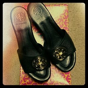 Authentic Tory Burch Wedge Slide
