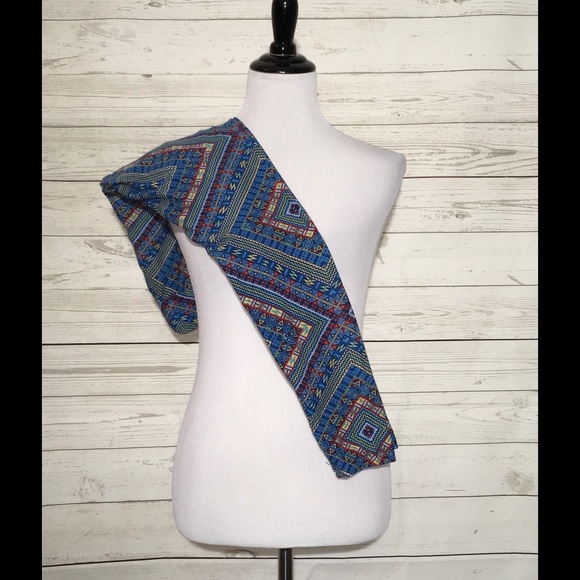 Lularoe OS Blue/Multicolored