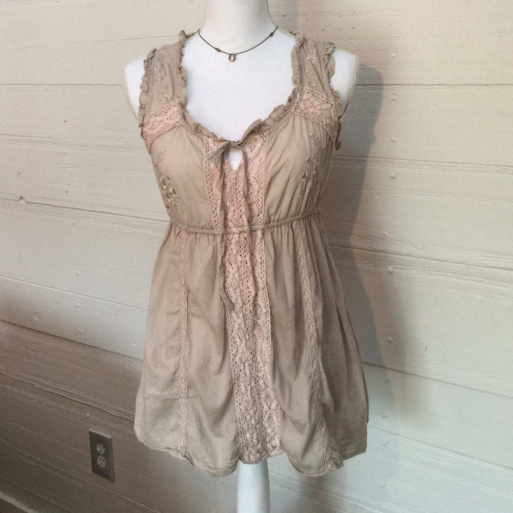 Angie crochet style top