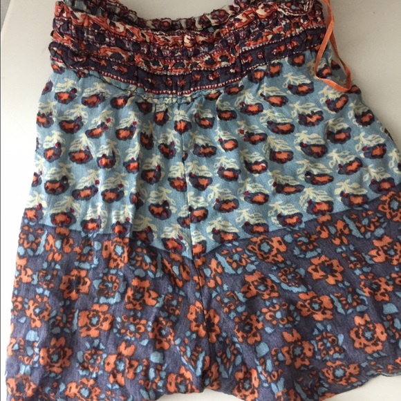 High waisted flow shorts