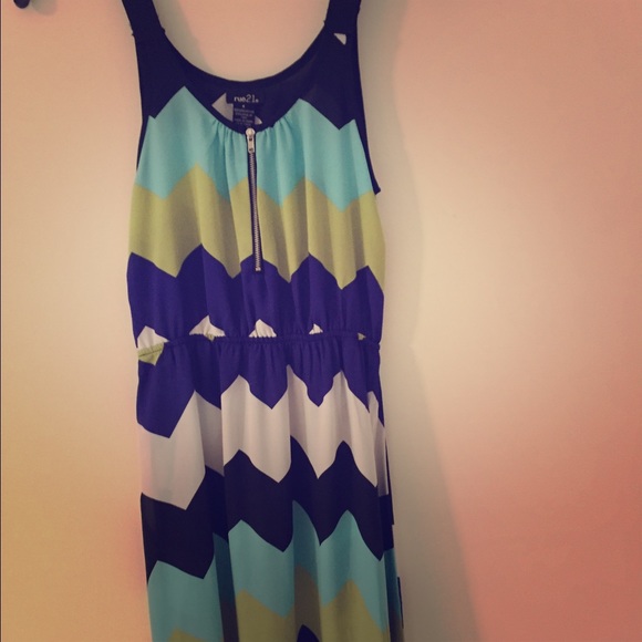 Rue 21 Chevron dress