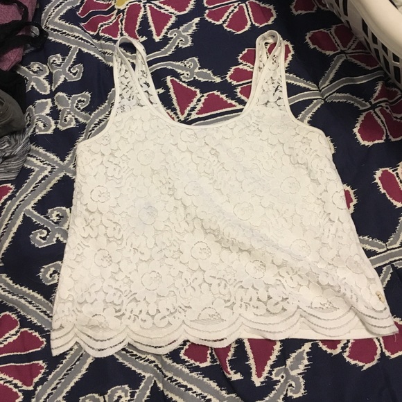 Cue lace tank