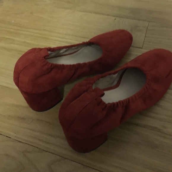 Red ASOS heels - Picture 3 of 4