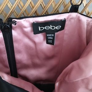 bebe Dresses - Bebe Lace Pink and Black Dress bebe Dresses - Bebe Lace Pink and Black Dress