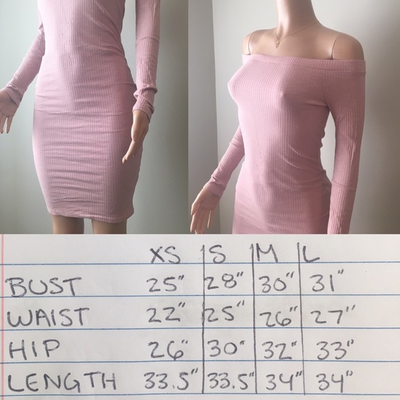 ALL OFFERS CONSIDERED Off shoulder blush midi - Picture 4 of 4