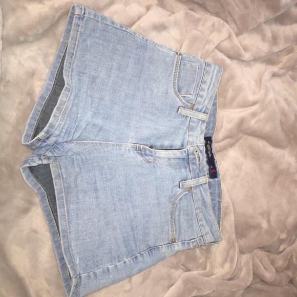 High Wasted Jean Shorts