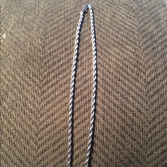 24" Sterling Silver Chain necklace
