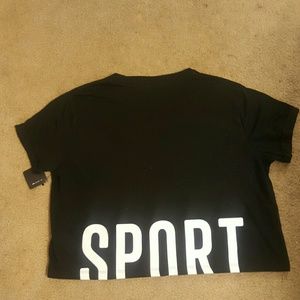 Victoria Secret Sport Crop Top Tee