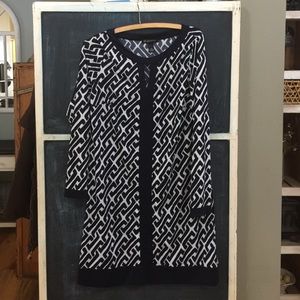 Long sleeve retro dress