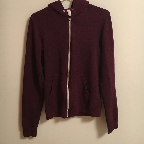 Maroon American Apparel Sweatshirt
