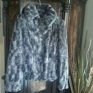 DEPT Amsterdam - Faux Fur Coat - SMALL - NWT