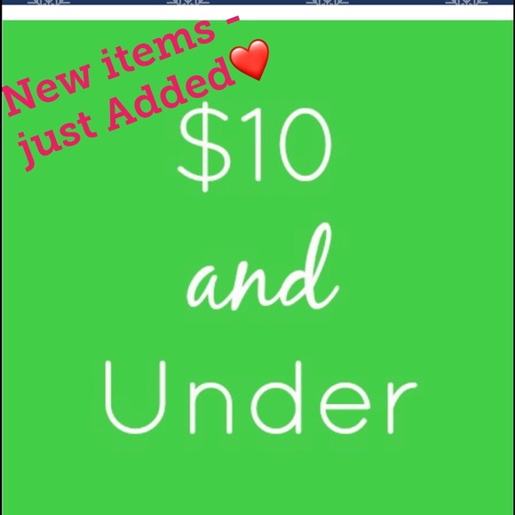 Great stuff for $10 & under - BUNDLE to SAVE