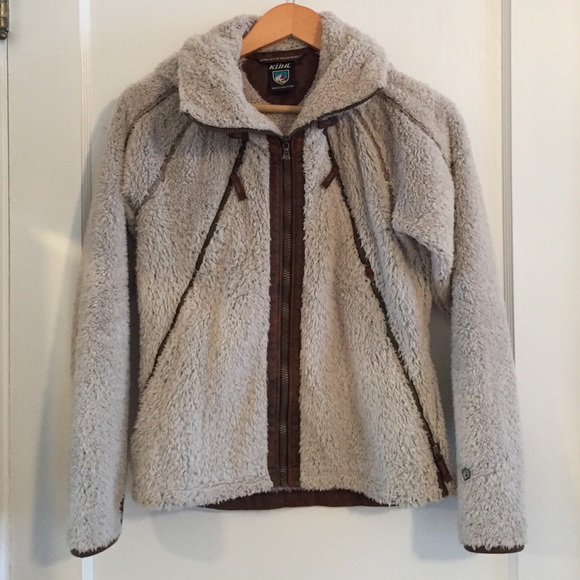 Kuhl Flight Fleece Jacket in Stone (women's small)