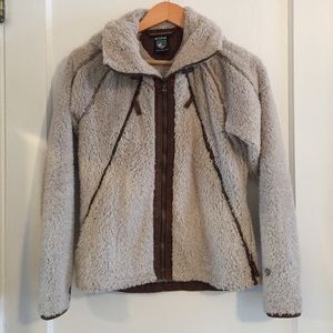 Kuhl Flight Fleece Jacket in Stone (women's small)