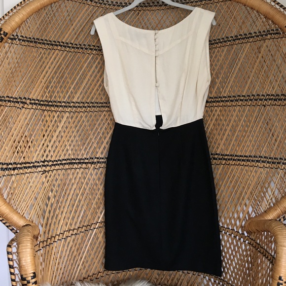 French Connection Dresses - French Connection Black and Cream Dress French Connection Dresses - French Connection Black and Cream Dress