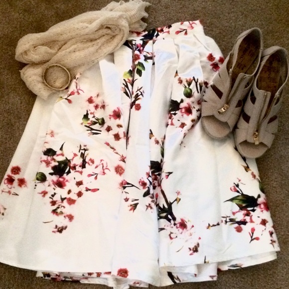 Cherry blossom skirt