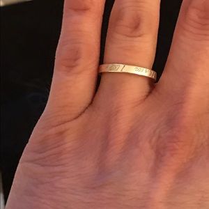 Tiffany's "I love you" ring"