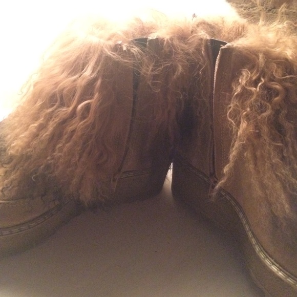 Size 7 fur bootie platform - Picture 4 of 4