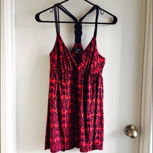 Forever 21 Tank - Red/Navy Blue - Medium