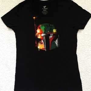 Boba Fett / Star Wars Graffiti TeeFury Women's Tee