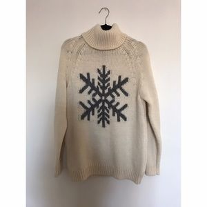 Cream Wool Sweater from Gap