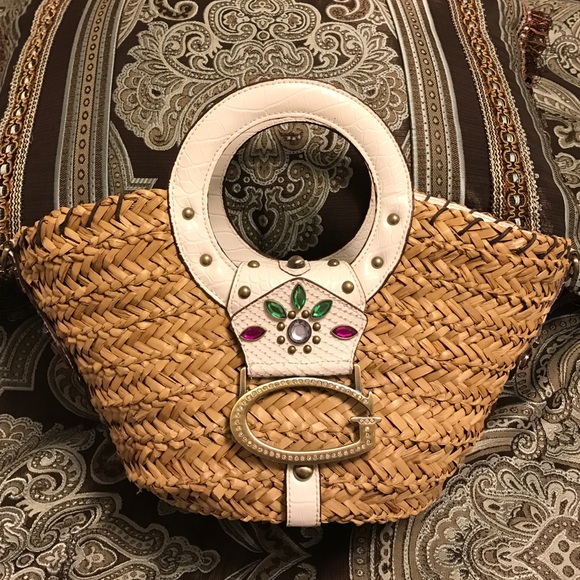 Straw bag