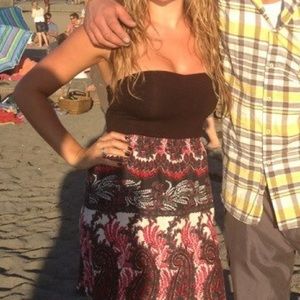 Roxy Strapless Dress Size Small