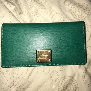 forest green Ralph Lauren wallet