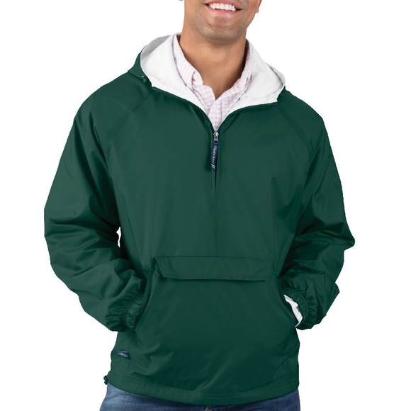 Charles River Other - Charles River Pullover Rainjacket / Forest Green