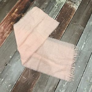 J. Crew pink scarf