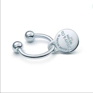 Tiffany & Co Circle Ring Keychain
